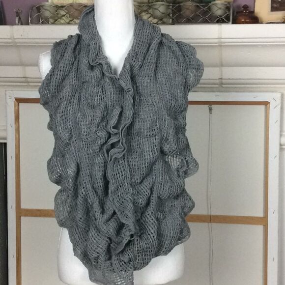 Cecico lacy crochet elasticized Infinity scarf❤️SALE - Picture 2 of 6